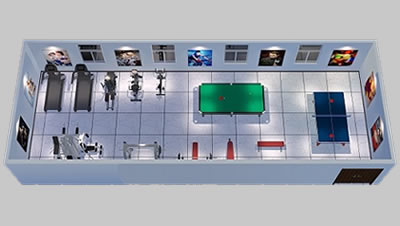 100平方米健身房器材配置解決方案