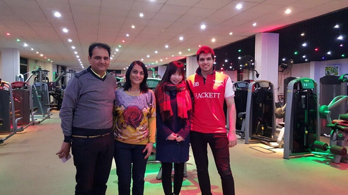 印度客戶(hù)采購(gòu)健身器材