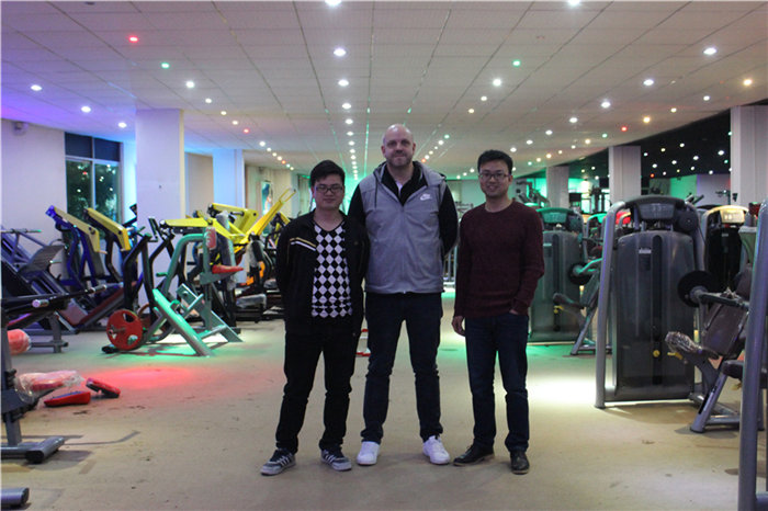 瑞典客戶(hù)采購(gòu)健身器材